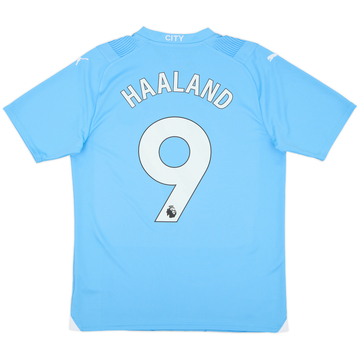 2023-24 Manchester City Home Shirt Haaland #9 (M)