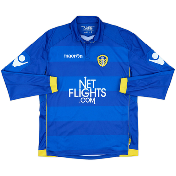 2010-11 Leeds United Away L/S Shirt - 8/10 - (S)
