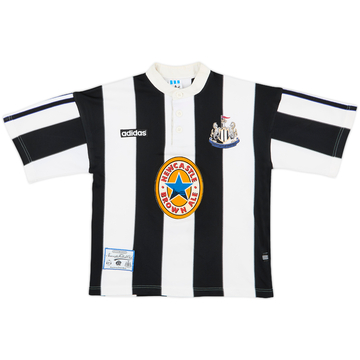 1995-97 Newcastle Home Shirt - 8/10 - (L.Boys)