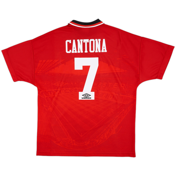 1994-96 Manchester United Home Shirt Cantona #7 - 10/10 - (XL)