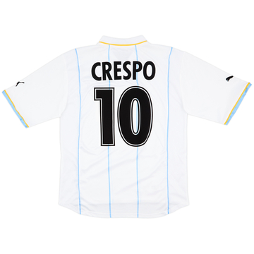 2001-02 Lazio European Home Shirt Crespo #10 - 5/10 - (M)