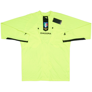 2007-09 Italy Diadora Referee L/S Shirt (L)