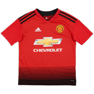 2018-19 Manchester United Home Shirt - 8/10 - (S.Boys)