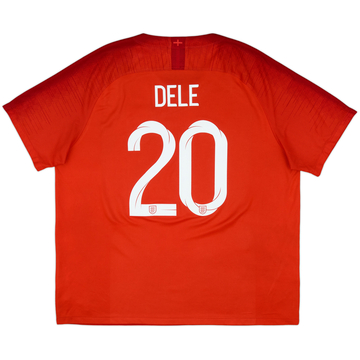 2018-19 England Away Shirt Dele #20 - 10/10 - (XXL)