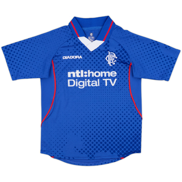 2002-03 Rangers Home Shirt - 9/10 - (S.Boys)