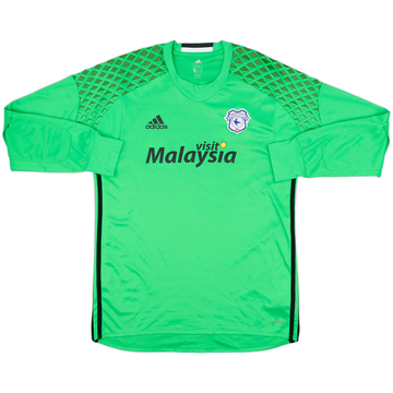2016-17 Cardiff City adizero GK Shirt - 6/10 - (M)