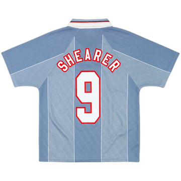 1996-97 England Away Shirt Shearer #9 - 9/10 - (M)