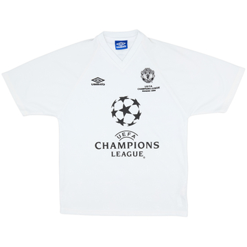 1999 Manchester United Umbro Champions League 'Winners' Training Shirt - 8/10 - (M)