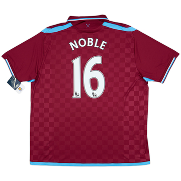 2009-10 West Ham Home Shirt Noble #16 (XXL)
