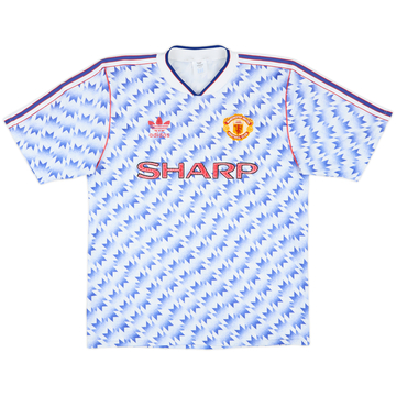1990-92 Manchester United Away Shirt - 8/10 - (M)