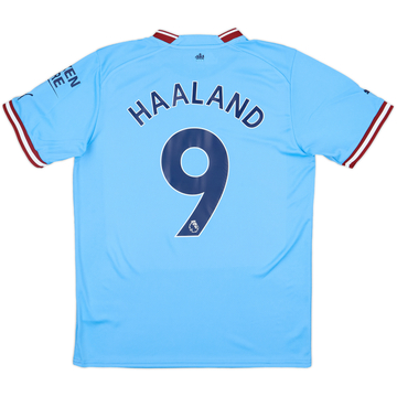 2022-23 Manchester City Home Shirt Haaland #9 (M)