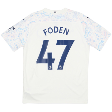 2020-21 Manchester City Third Shirt Foden #47 (M)