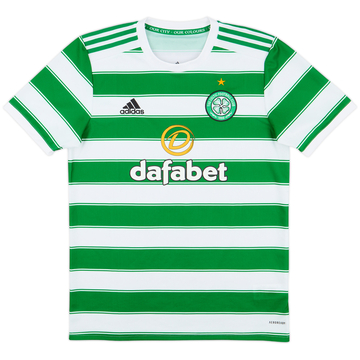 2021-22 Celtic Home Shirt - 10/10 - (M)