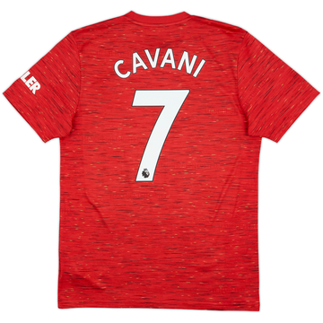 2020-21 Manchester United Home Shirt Cavani #7 - 7/10 - (M)