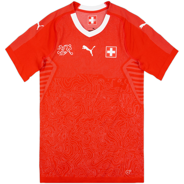 2018-20 Switzerland Authentic Home Shirt - 9/10 - (XL)