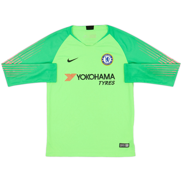 2018-19 Chelsea GK Shirt - 7/10 - (L.Boys)