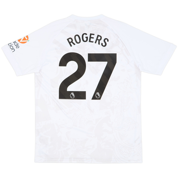 2023-24 Aston Villa Away Shirt Rogers #27 - 8/10 - (L)