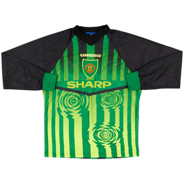 1997-98 Manchester United GK Shirt - 8/10 - (M.Boys)