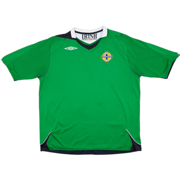 2006-08 Northern Ireland Home Shirt - 6/10 - (XXL)