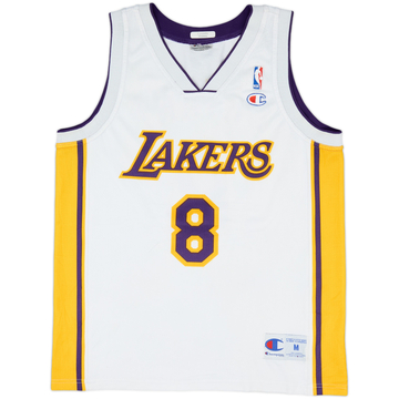 2002-06 LA Lakers Bryant #8 Champion Alternate Jersey - 8/10 - (M)