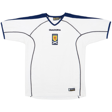 2003-05 Scotland Away Shirt - 9/10 - (XL.Boys)