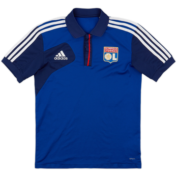 2012-13 Lyon adidas Polo Shirt - 8/10 - (S)