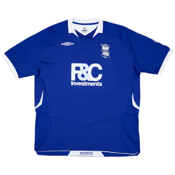 2008-09 Birmingham Home Shirt - 9/10 - (XXL)
