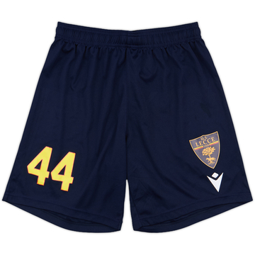 2021-22 Lecce Macron Player Issue Training Shorts #44 - 9/10 - (M)