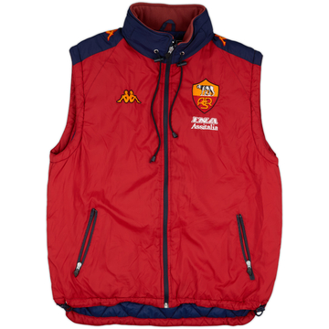2001-02 Roma Kappa Padded Gilet - 6/10 - (M)