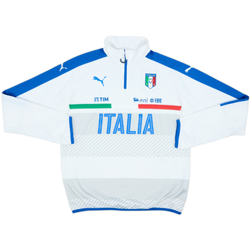 2014-15 Italy Puma 1/4 Zip Drill Top - 8/10 - (L)