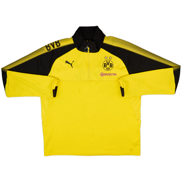 2017-18 Borussia Dortmund Puma 1/4 Zip Training Top - 6/10 - (XL)