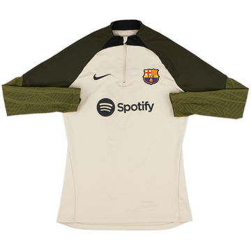 2023-24 Barcelona adidas 1/4 Zip Sweat Top - 8/10 - (S)