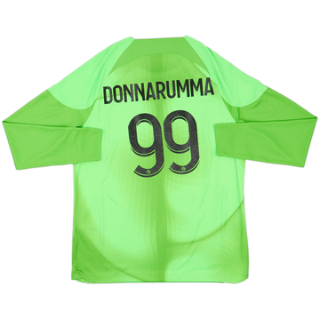 2022-23 Paris Saint-Germain GK Shirt Donnarumma #99 - 9/10 - (L)