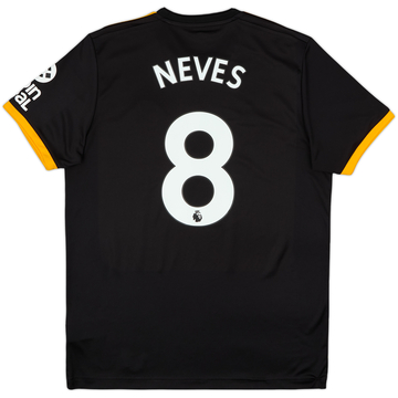 2019-20 Wolves Away Shirt Neves #8 - 9/10 - (L)