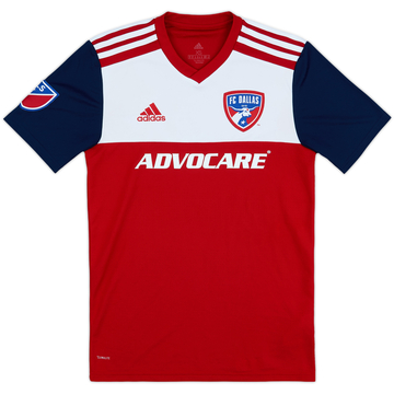 2018-19 FC Dallas Home Shirt - 8/10 - (XS)