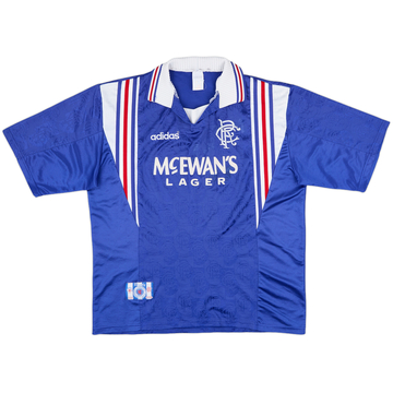 1996-97 Rangers Home Shirt - 8/10 - (XL)