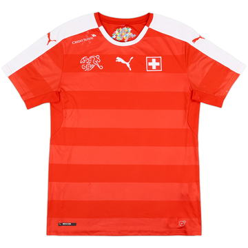 2016-17 Switzerland Home Shirt - 6/10 - (M)