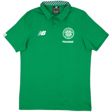 2017-18 Celtic New Balance Polo Shirt - 7/10 - (M)