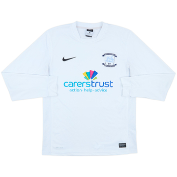 2013-14 Preston North End Home L/S Shirt - 6/10 - (M)