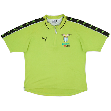 2002-03 Lazio Puma Staff Issue 1/4 Zip Polo Shirt - 7/10 - (XL)