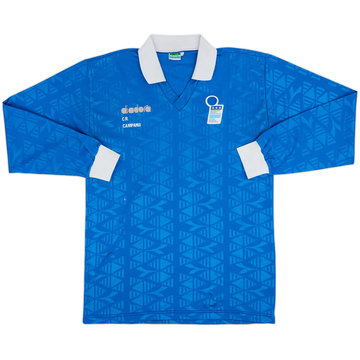 1990s Italy Diadora Youth Training L/S Shirt #10 - 5/10 - (L)