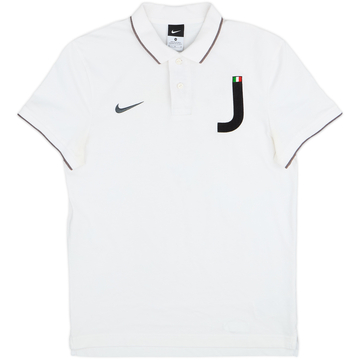 2010-11 Juventus adidas Cotton Polo Shirt - 8/10 - (M)
