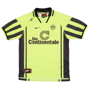 1996-97 Borussia Dortmund Home Shirt - 8/10 - (XL.Boys)