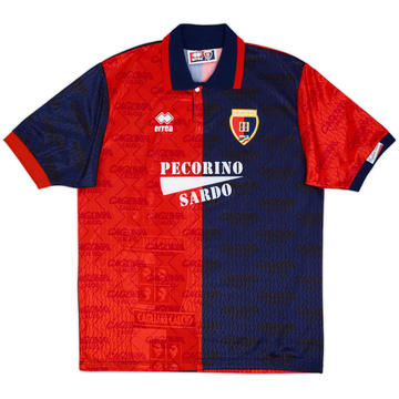 1993-96 Cagliari Home Shirt - 9/10 - (L)