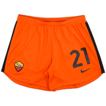 2020-21 Roma Player Issue GK Shorts #21 - 7/10 - (L)