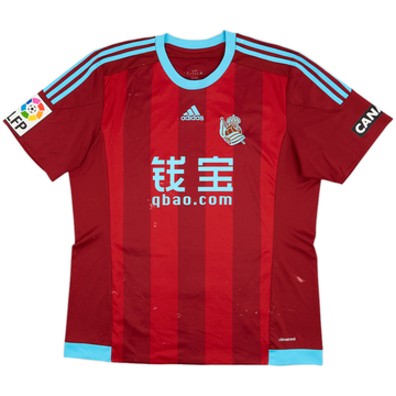 2015-16 Real Sociedad Away Shirt - 6/10 - (XL)
