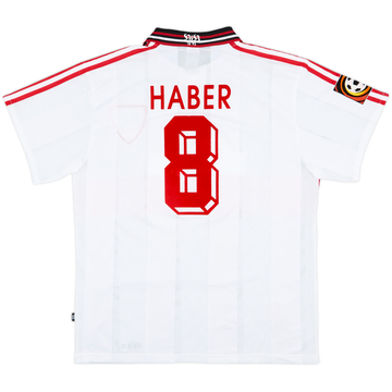 1996-97 Stuttgart Home Shirt Haber #8 - 9/10 - (XL)