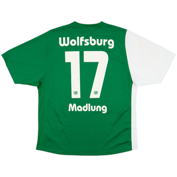 2006-07 Wolfsburg Home Shirt Madlung #17 - 5/10 - (L)