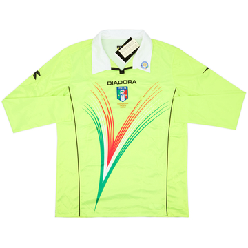 2011-12 Italy Diadora Referee L/S Shirt (M)