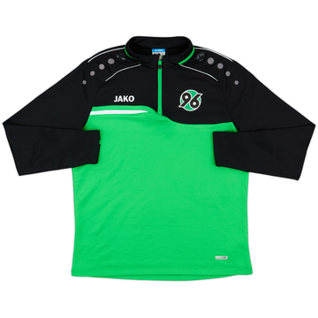 2018-19 Hannover 96 Jako 1/4 Zip Drill Top - 9/10 - (S)